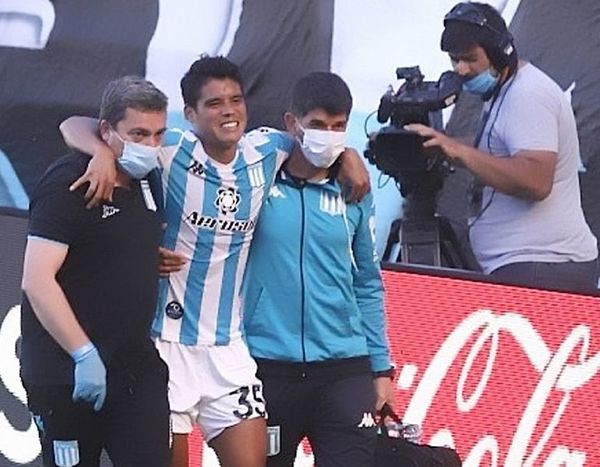Lorenzo fuera de la nómina por lesión - Fútbol - ABC Color