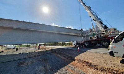 Iniciaron montaje de viaducto Falcón-Remanso