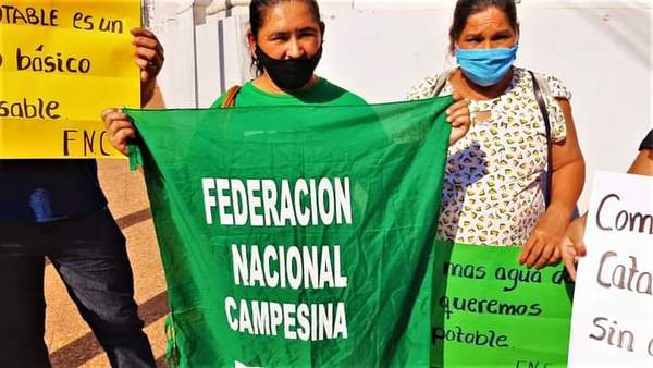 Campesinos exigen asistencia estatal