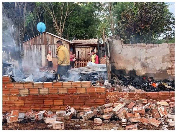 Bebé de dos años prendió fuego a toda la casa