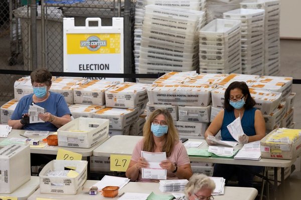 Día de elecciones en el estado más grande de EEUU: 22 millones de votantes y mucho temor a que haya violencia » Ñanduti