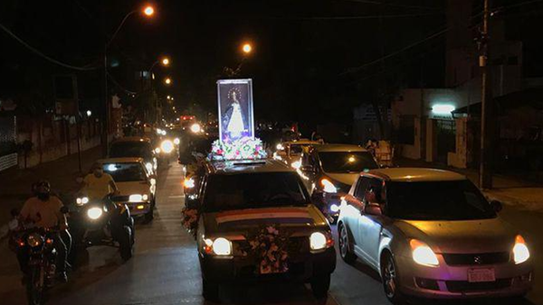 Para evitar aglomeraciones: La Virgen de Caacupé visita Asunción