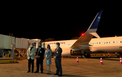 Hoy volvió Copa Airlines a Paraguay