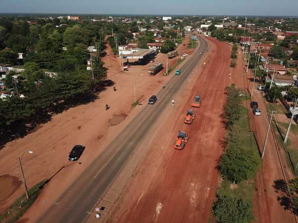 Lote 3 del tramo Pozo Colorado – Concepción avanza con movimiento de suelo