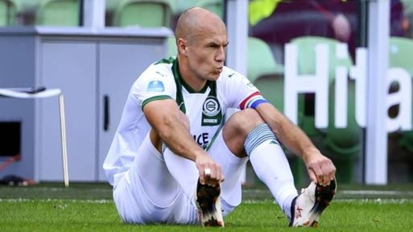HOY / Robben es baja con el Groningen por lo menos hasta diciembre