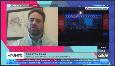 HOY / Carsten Pfau, especialista en política estadounidense, sobre las elecciones en EEUU
