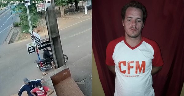 La Nación / Detienen a motochorro que asalta con machete a sus víctimas