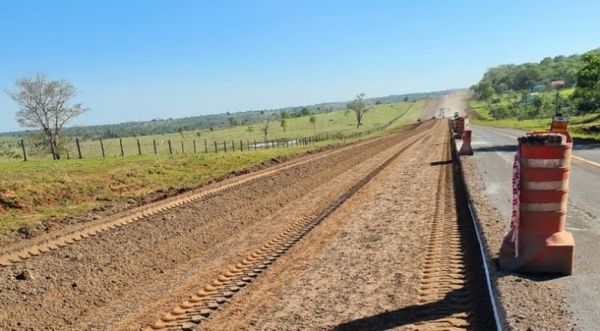 Avanzan trabajos de mantenimiento sobre la ruta PY 05 entre Yby Yaú y Concepción