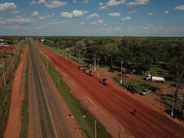 A más de un año de la adjudicación, inician obras en uno de los tramos de la ruta a Concepción - Nacionales - ABC Color