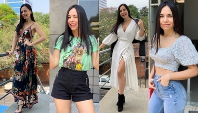 Los mejores looks de Meli Quiñónez para "E40 TV" - Teleshow