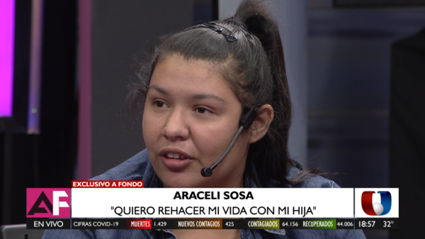 Araceli Sosa: “Tengo derecho a rehacer mi vida con mi hija”