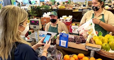 La Nación / Se expande el método de pago con códigos QR en el mercado