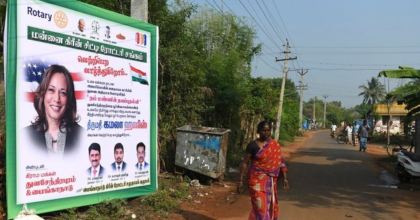 La Nación / Oraciones por Kamala Harris en India