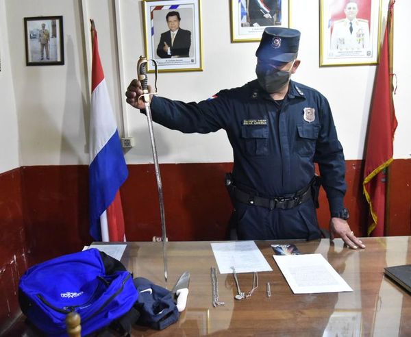 Superaron al motoasaltante del machete, con un sable - Nacionales - ABC Color