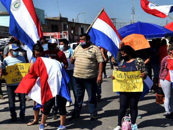 Paseros exigen apertura de frontera con la Argentina