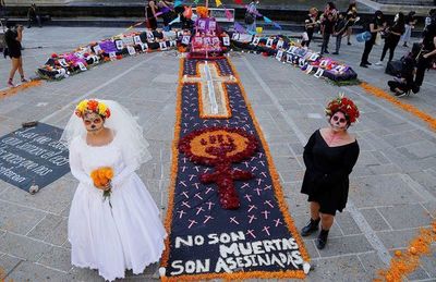 Feministas vestidas de Catrina - Mundo - ABC Color