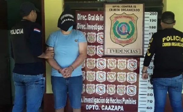 Cae presunto autor intelectual de un millonario asalto en Caazapá - Noticiero Paraguay