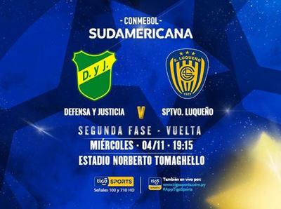 Sportivo Luqueño busca la hazaña en Argentina