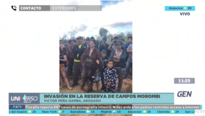 HOY / Abogado Víctor Peña Gamba, sobre la invasión en la Reserva de Campos Morombi