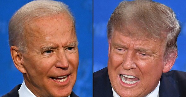 La Nación / Trump y Biden cabeza a cabeza en un escrutinio que podría demorar días