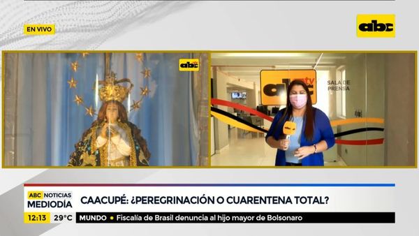 Caacupé: ¿Peregrinación o cuarentena total? - ABC Noticias - ABC Color