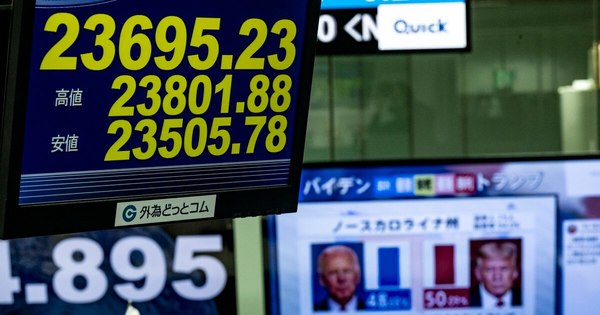 La Nación / Las bolsas mundiales inestables por incertidumbre electoral en EEUU