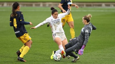 Con Jéssica Martínez de titular, Real Madrid obtiene su primera goleada