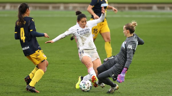 Con Jéssica Martínez de titular, Real Madrid obtiene su primera goleada