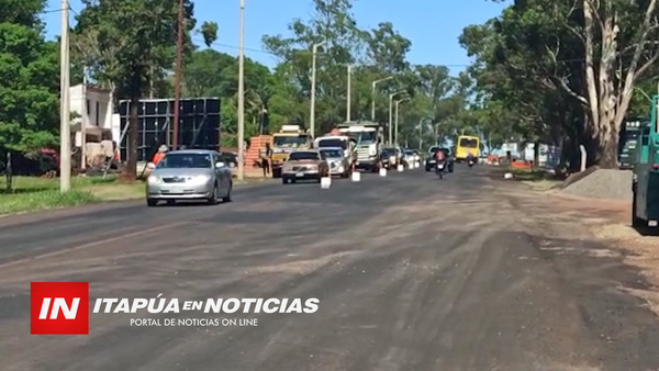 ¡CUIDADO! HOMBRES TRABAJANDO SOBRE RUTA N° 1.