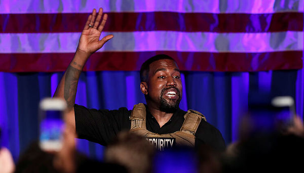Tras derrota, Kanye West anuncia que volverá a candidatarse a la presidencia de los EE.UU. en el 2024