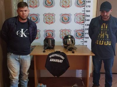 Imputan a dos supuestos sicarios detenidos en Pedro Juan Caballero