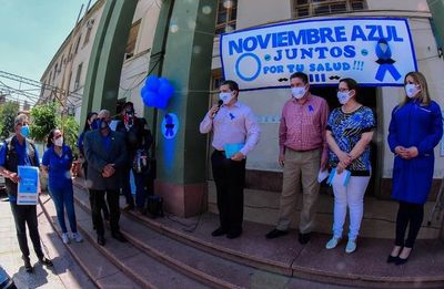 Noviembre azul, mes dedicado a la salud integral del hombre