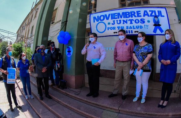 Noviembre azul, mes dedicado a la salud integral del hombre
