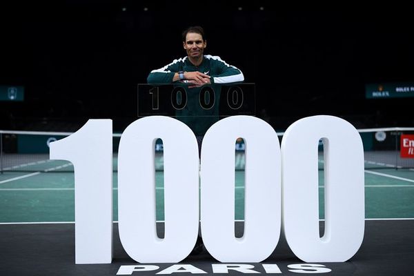 Nadal regresa a París con la victoria 1.000 en su carrera - Tenis - ABC Color