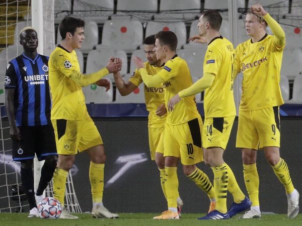 Haaland eleva al Dortmund al liderato de su grupo