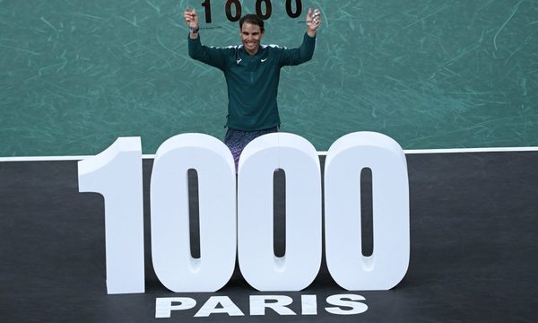 Rafa Nadal alcanza su victoria 1.000 tras derrotar a Feliciano López