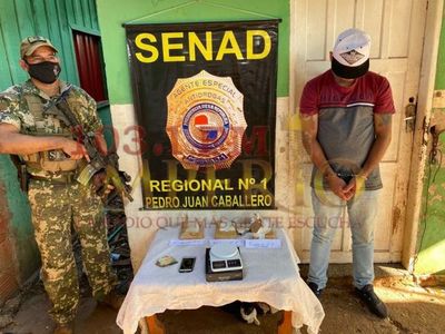 Agentes de la Senad Desbaratan un local de acopio de cocaína