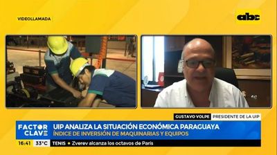 UIP analiza la economía con Índice de Inversión de Maquinarias y Equipos - Factor Clave - ABC Color