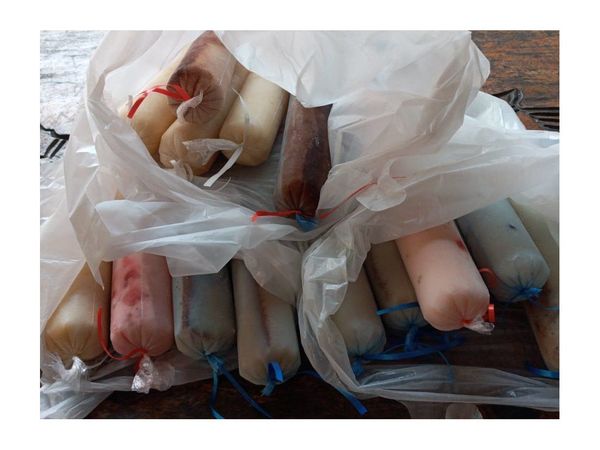 Joven pareja vende helados artesanales para pagar tesis universitaria