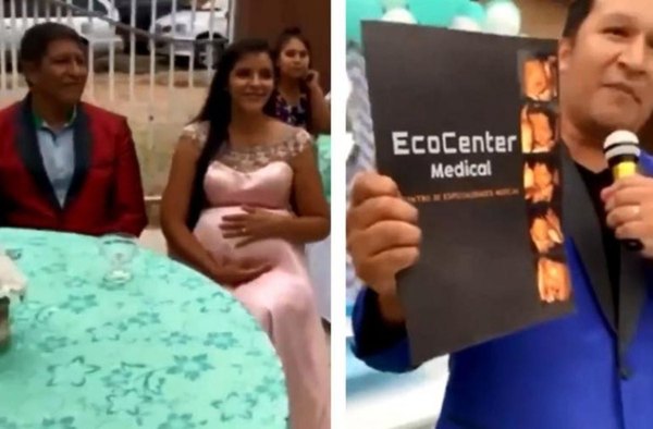 Crónica / Armó baby shower para contar que no es el papá
