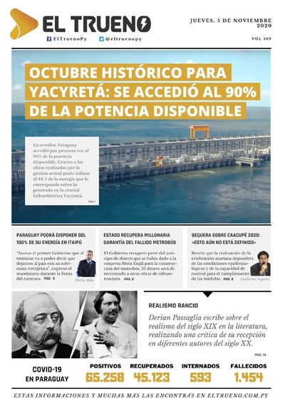 E-paper 05 de Noviembre 2020 - El Trueno
