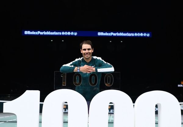 Nadal suda en su victoria 1.000 - Tenis - ABC Color