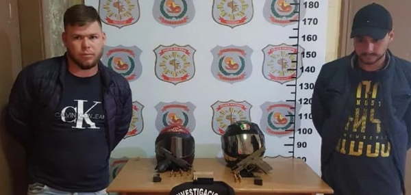 Imputan a dos supuestos sicarios detenidos en Pedro Juan Caballero - Noticiero Paraguay