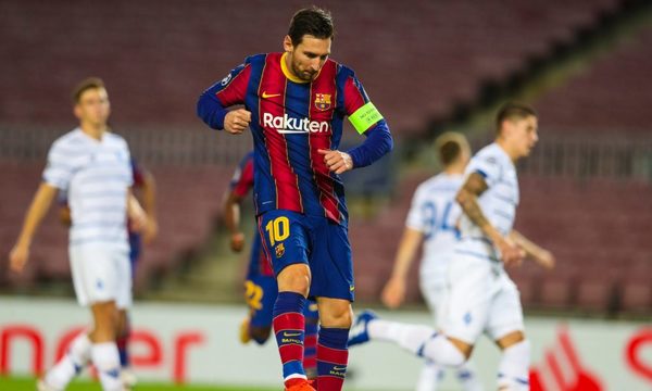 El Barcelona gana con lo justo ante un Dinamo Kiev diezmado