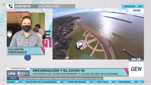 HOY / Valentín Fernández, de la Cámara de Comercio, Industria y Servicios de Encarnación, sobre la reapertura de la frontera con Argentina