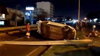 CDE: aparatoso accidente sobre la avenida Perú - ABC en el Este - ABC Color