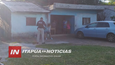 EN ALLANAMIENTO DAN CON SOSPECHOSOS DE ASALTOS EN SAN JUAN DEL PNÁ