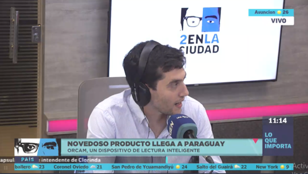 HOY / Martín Admen, CEO de HC Innovations, sobre el OrCam MyEye