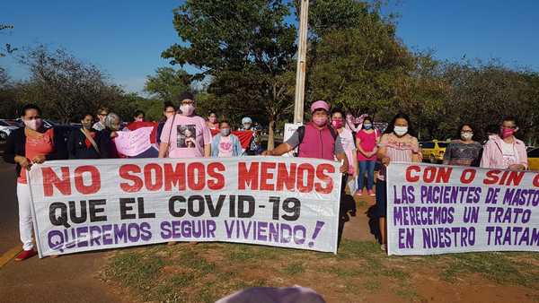 Pacientes oncológicos exigen atención a sus reclamos: "El cáncer no puede ir de cuarentena" » Ñanduti