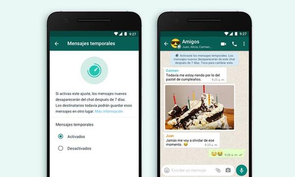 Ya están disponibles los mensajes temporales de WhatsApp: cómo activarlos – Prensa 5